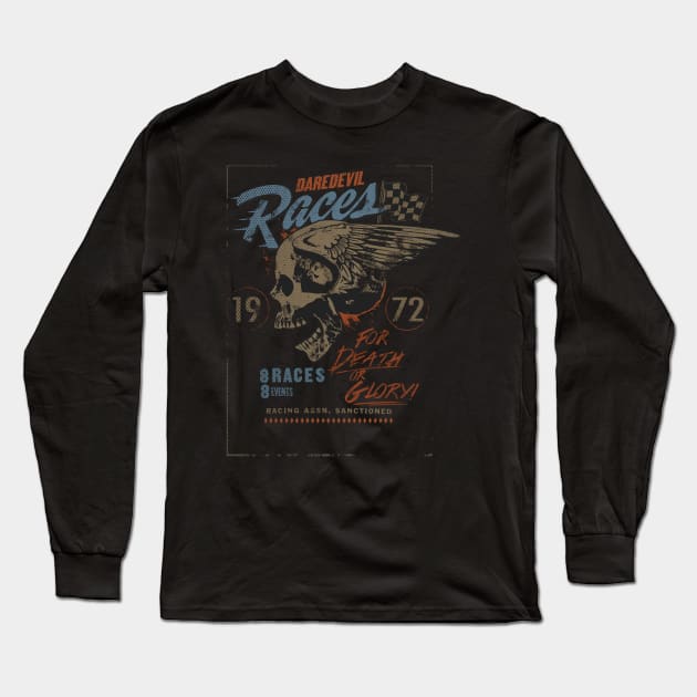 DEATH or GLORY Long Sleeve T-Shirt by teepublickalt69